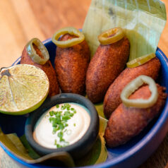 Croquetas de Berrugate y Camote